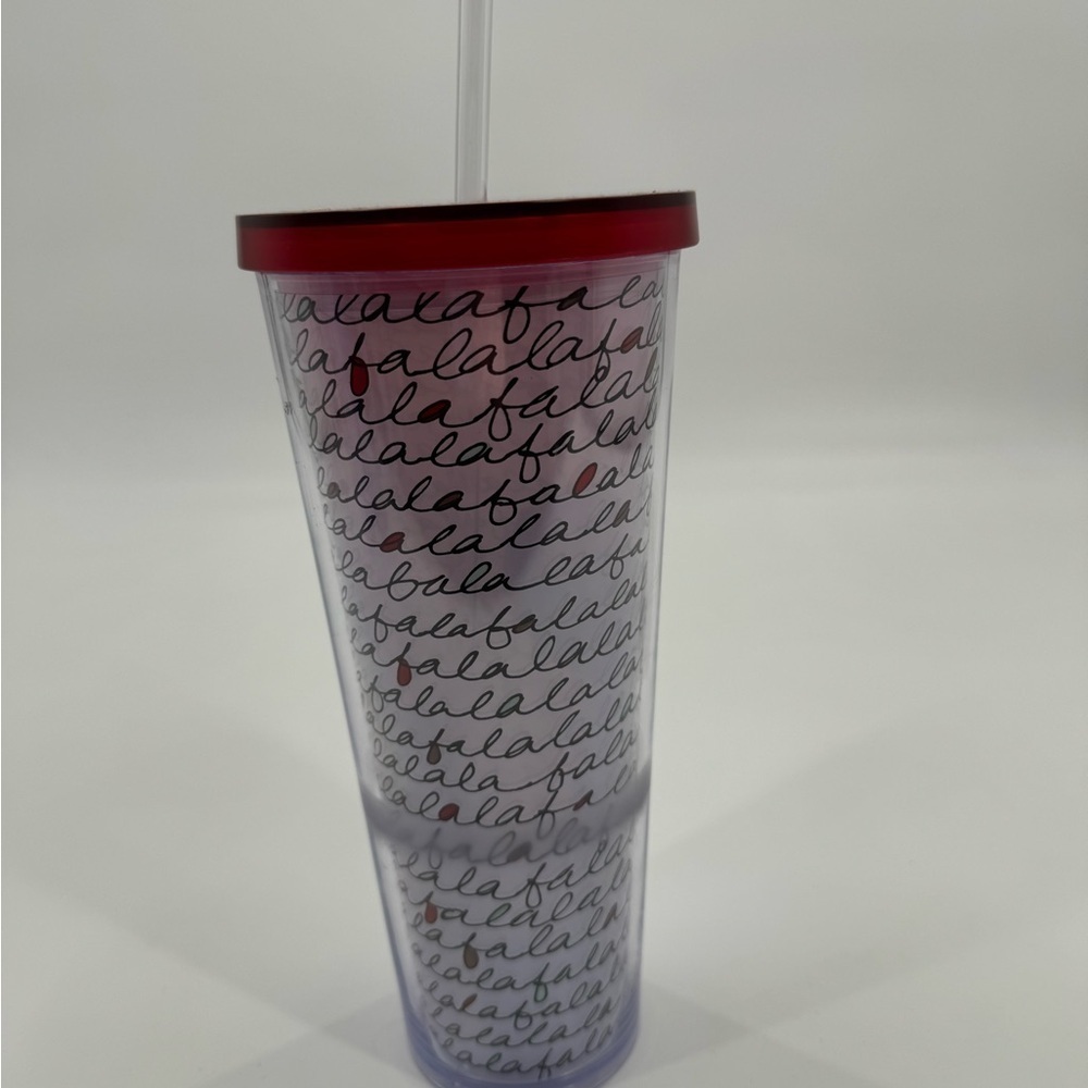 Starbucks 2016 fa la la cold venti cup new straw - Picture 4 of 11